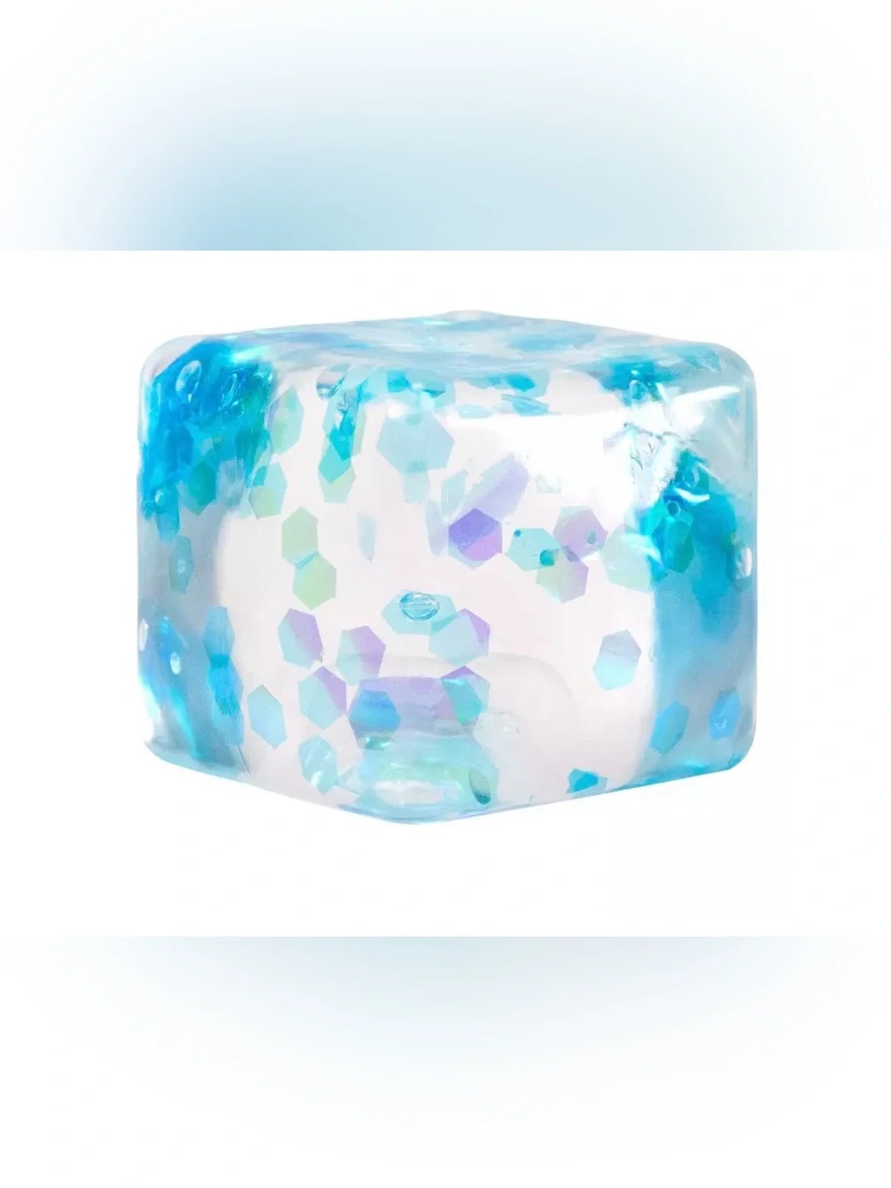 🍁2 big squishes for $25🍂 Clear Squish Cube Squishy